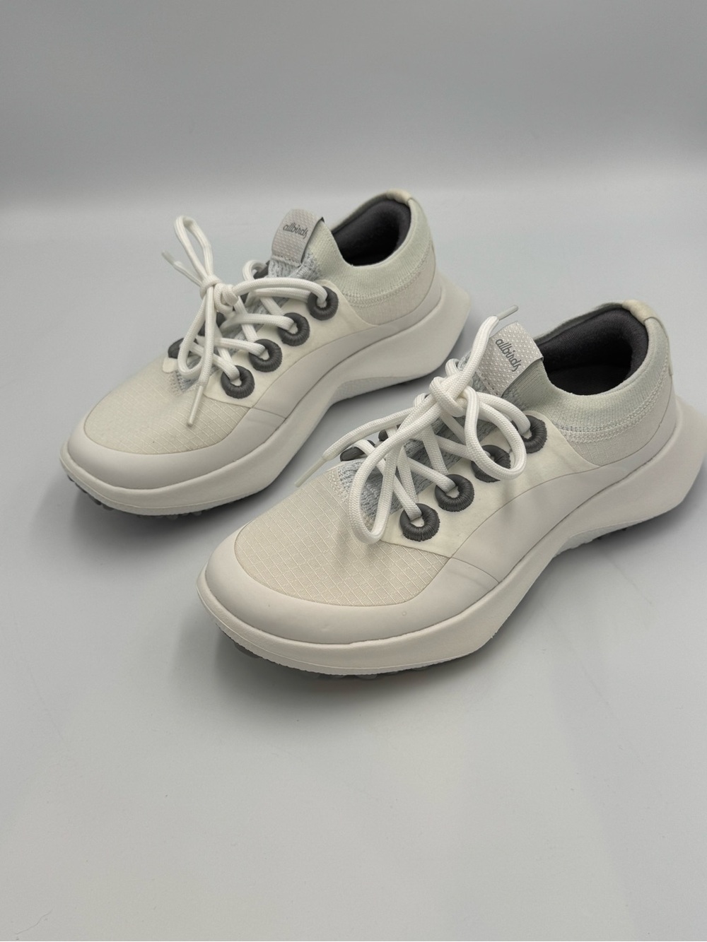 Allbirds Women’s Golf Dasher Shoes 5.5 Natural White Gray Golf Sneakers